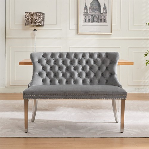 Velvet double dining loveseat - dining,