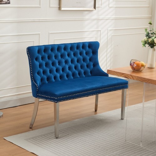 Velvet double dining loveseat - velvet,