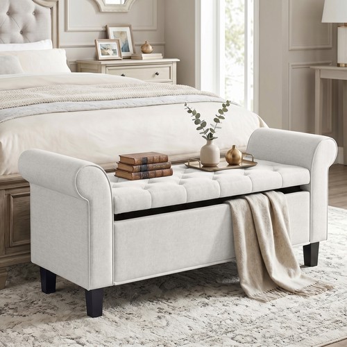 Storage ottoman bench - 47",